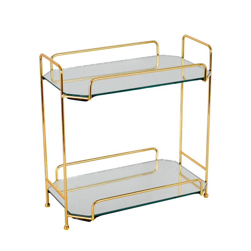 Golden color galvanize jewelry rack, for all kinds of jewelries ALGY521