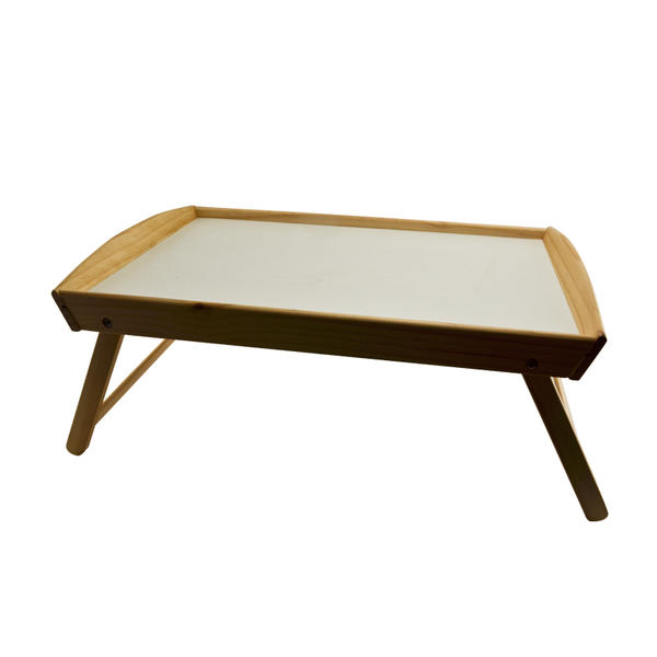 Wooden folding bed table tray  18F293