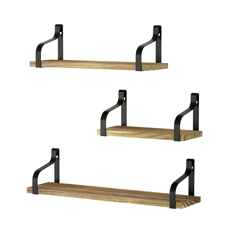 3/S nesting wood & metal wall rack, concise design ALY0001