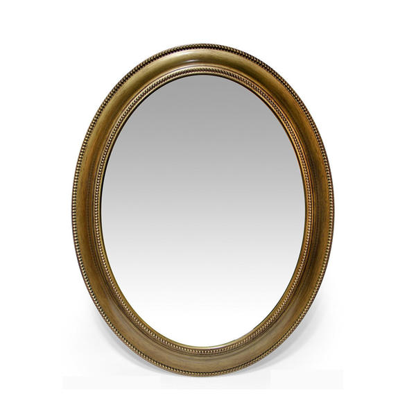 Wood frame mirror, oval, vintage style, victoria style ALY0793