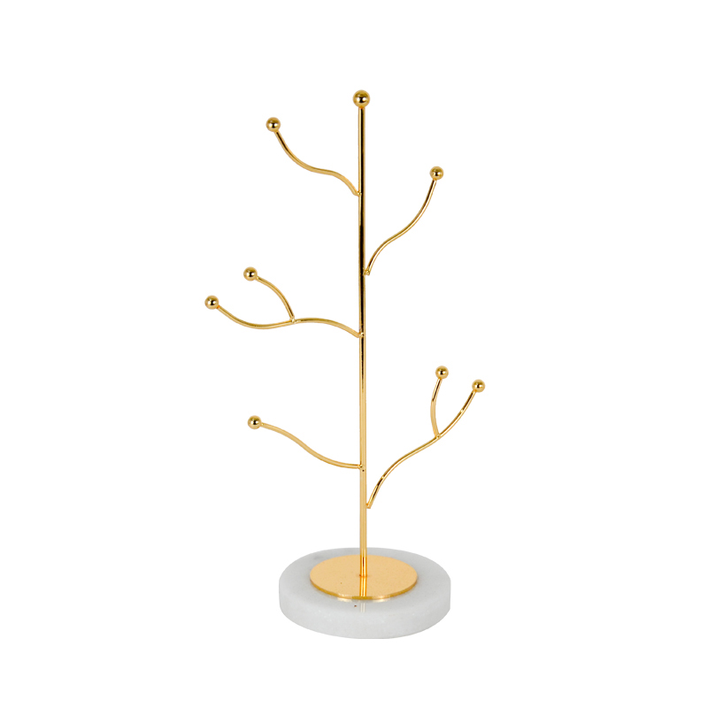Golden color galvanize jewelry rack, for all kinds of jewelries ALGY503