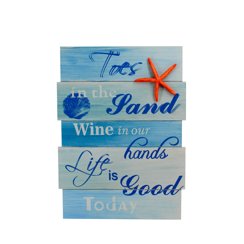 MDF nautical wording wall plaque AL142